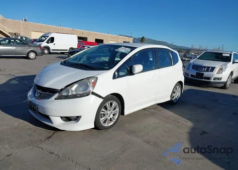 2010 Honda Fit Sport from USA, damaged, VIN JHMGE8H41AC039832